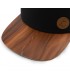 ČAPICA cap, Kids, black - Santos Palisander wood