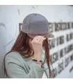 ČAPICA cap, 6 panel,  gray - The American walnut wood
