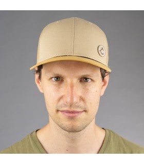 ČAPICA trucker cap beige - The Ash wood