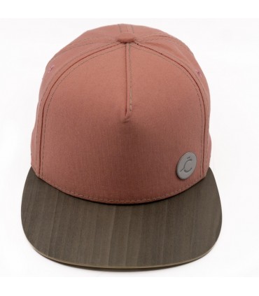 ČAPICA cap salmon - Grey poplar wood
