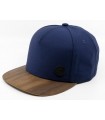 ČAPICA cap, Dark Blue - American walnut wood
