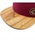 ČAPICA cap, the Family set, burgundy - Brest wood
