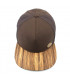 ČAPICA cap greybrown-brown MIX - Zebrano wood