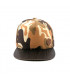 ČAPICA cap, Kids, brown camouflage - Smoked Oak wood