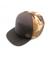 ČAPICA cap, Kids, camouflage MIX - Smoked Oak wood
