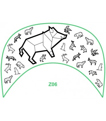 Animal designs (laser engraving)